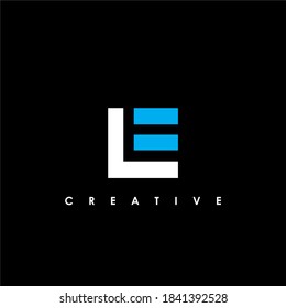 EL Letter Initial Logo Design Template Vector Illustration	
