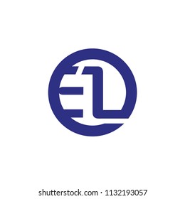 el letter vector logo