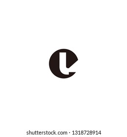 el letter vector logo