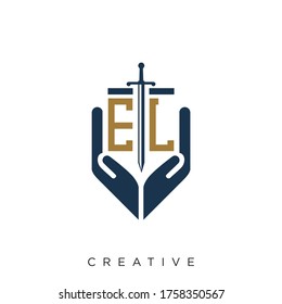 el logo design vector icon symbol