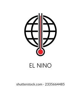 el nino signo sobre fondo blanco