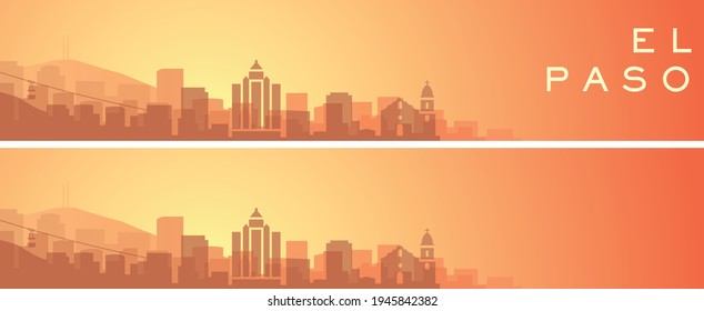 El Paso Beautiful Skyline Scenery Banner