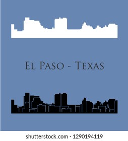 El Paso, Texas ( city silhouette ) 