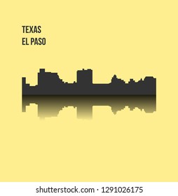 El Paso, Texas ( city silhouette ) 