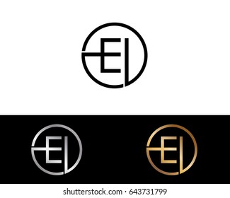 El rounded initials
