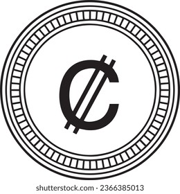 El Salvador currency sign vector quality files 