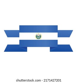 El Salvador day icon cartoon vector. Flag emblem. National city