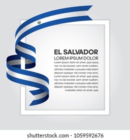 El Salvador flag background