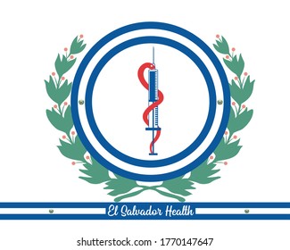el salvador flag and el salvador health