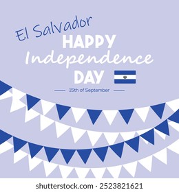 Comemoração do Dia da Independência de El Salvador.