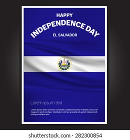 El Salvador Independence Day poster
