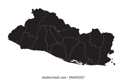 El Salvador - map