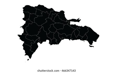 El Salvador map black color