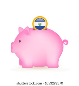 El Salvador Piggy Bank Savings