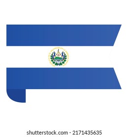 El Salvador travel icon cartoon vector. City country. Emblem city