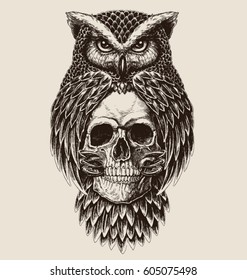 Owl Tattoo Images  Browse 19171 Stock Photos Vectors and Video  Adobe  Stock