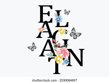 elagant vector art design hand drawn