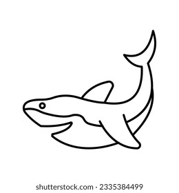 Elasmobranch Vector icon which can easily modify or edit

