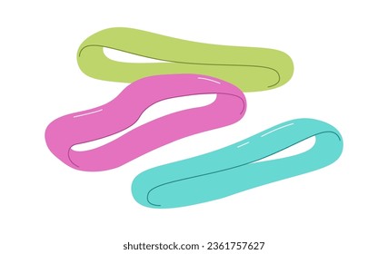 Elastic Cord Expander Vector Illustration