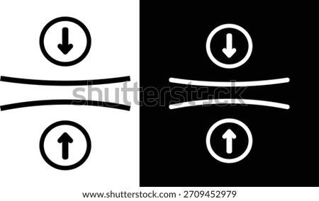 Elastic, flexibility icons set, mobile app, editable designs collection, elastic icon vector illustration eps 10.
