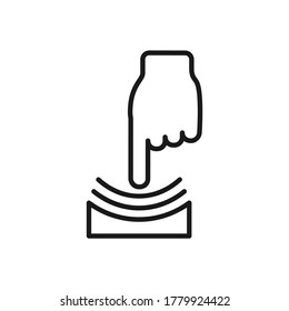 Elastic icon design isolated on white background. Vector illustration