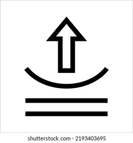 elastic icon, line sign - vector illustration eps10