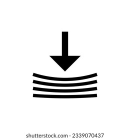 Elastic icon, vector flat trendy style illustration on white background..eps