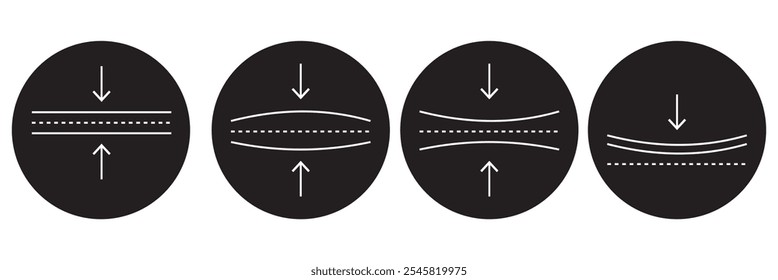 Elastic icon. Vector illustration.  333