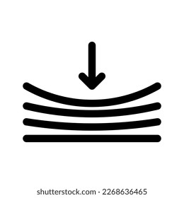 Elastic icon, vector illustration on white background..eps