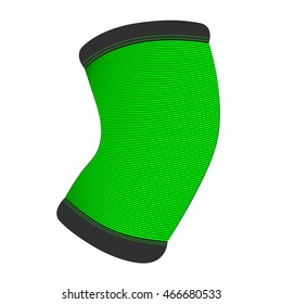 Elastic knee brace in vector.Knee brace in vector.
