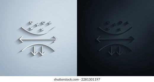 Elastic textile clothes paper icon with shadow effect vector illuistration design