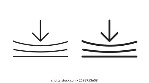 Elastic vector line icon illustration collection.