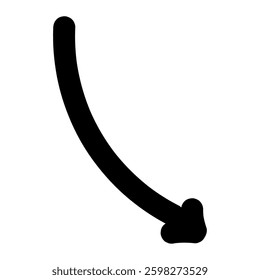 Elbow Arrow Direction Soft Curve
