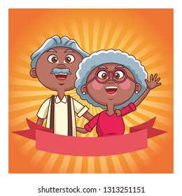 elder couple banner shine