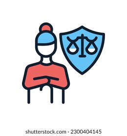 Icono de Leyes mayores en vector. Ilustración