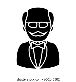 elder man character icon