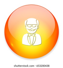 elder man character icon