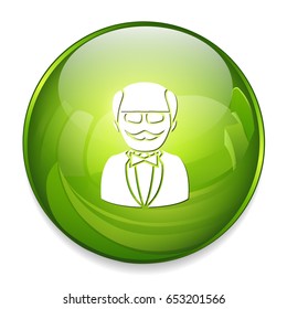elder man character icon