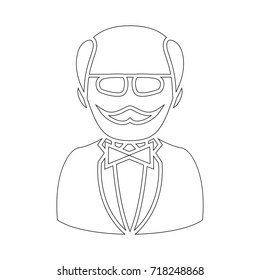 elder man character icon