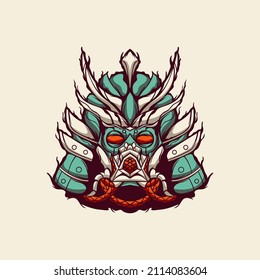 Elder Monster Samurai for mascot or other