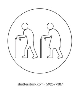 Elder People Icon