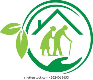 Elderly Care and Community Support Logo