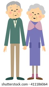 Elderly couple