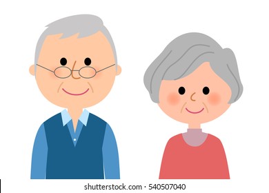 Elderly couple