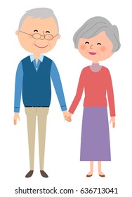 Elderly couple