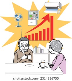 Elderly Couple Concerned About Rising Electricity Bills