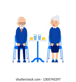 That characture older couple having coffee opinion you Protest against characture older couple having coffee consider