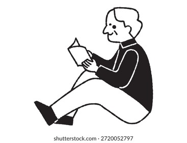 Ältere Menschen lesen gerne_2