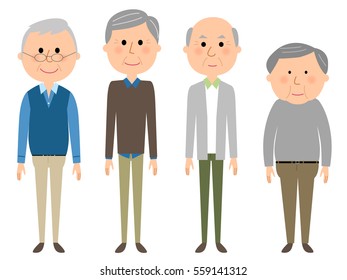 Elderly men