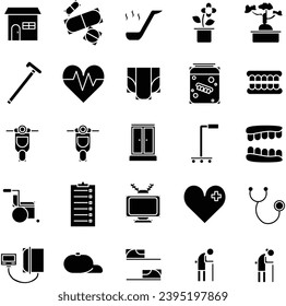 Elderly Message Icon in Solid Style Perfect for Any Purpose and Presentation or etc